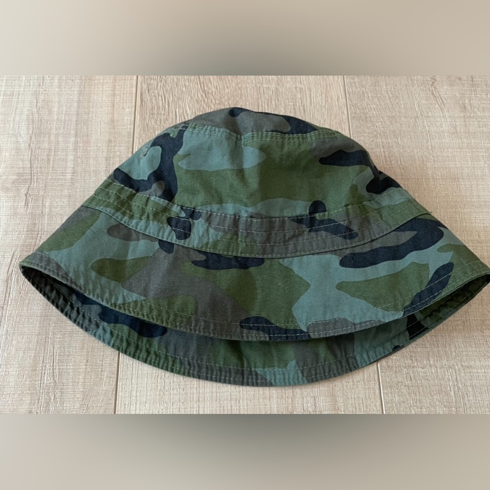 GAP Kids Green Camouflage Hat